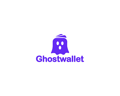 GhostWallet Logo Design app bank card credit creditcard debit card dollar financial fintech ghostwallet logo design mobile money money money transactions money transfer pay payment paypal purchase secured wallet