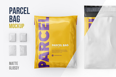 Parcel, Mailing, Shipping bag 4 psd courier courier bag courier mailing delivery delivery bag delivery mailing delivery parcel mailing mailing bag mailing mockup mocap mock mock up mockup shipping shipping mockup shop template up