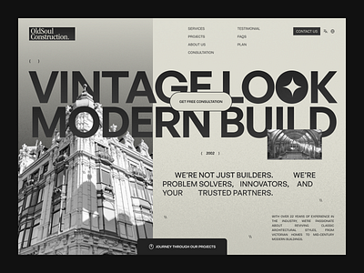 OldSoul - Website Design aesthetic header aesthetic uiux aesthetic web design aesthetic website building website classic design construction landing page construction uiux construction web design creative header creative landing page creative website oldschool website uiux vintage landing page vintage ui vintage uiux vintage website web design website