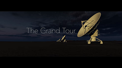 The Grand Tour 360 immersive 3d animation planets space