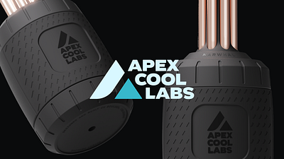 Apex Cool Labs Brand Identity Design athlete device health performance sport