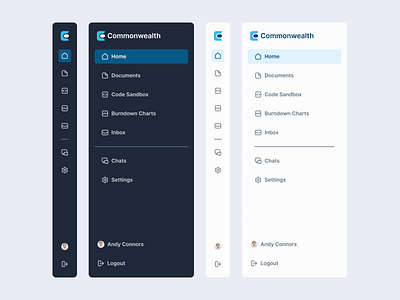 Sidebar Nav Component component figma sidebar ui ui design