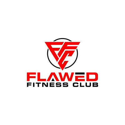 Flawed Fitness Club - Logo Design - Creasions logo logo design