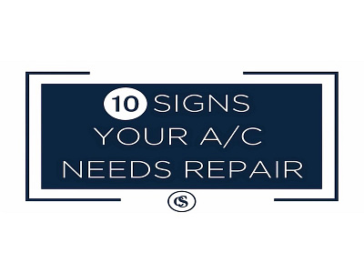 10 Signs A/C Needs Repair Video (Casey Services) graphic design social media video editing