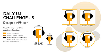 App Icon: Speak - Daily U.I Challenge - 5 #DailyUI adobe xd app icon design app ui design figma graphic design graphic designer icon design logo design ui ui designer uiuix designer ux web ui