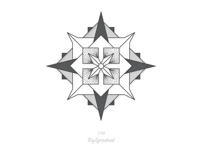 048 DaySymmetrical graphic design