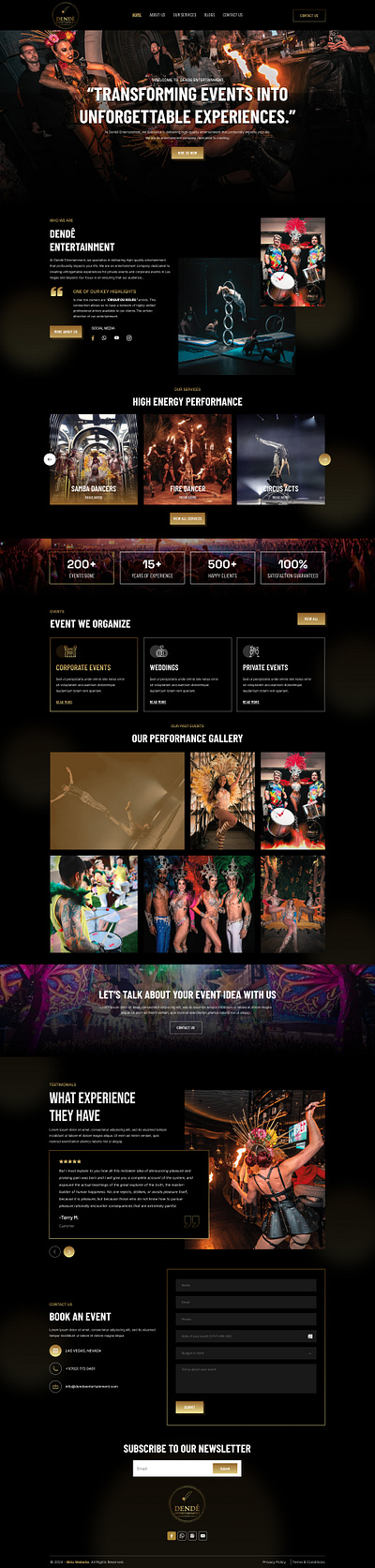 ENTERTAINMENT/DANCE SHOW creative dance dancelover danceshow design events ui website