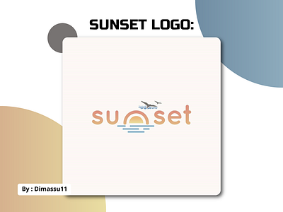 Sunset Logo graphic design logo sunset