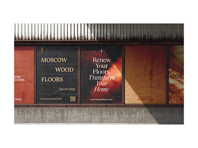 Wood Flooring Company brand construction flooring logo web website design wood floors