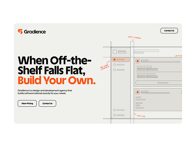 Gradience Logo & Site brand logo software dev