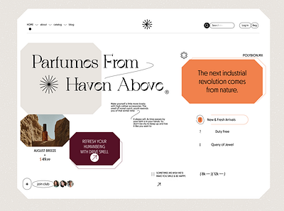 Parfumes Design app branding design ui ux