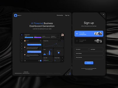 Onboarding. CRM. Login and Registration Form app black crm dark dashboard design form future input login modern onboarding registration ui ux web