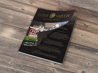 Cody Smith Real Estate Broker Booklets & Web Design booklets graphic design web design