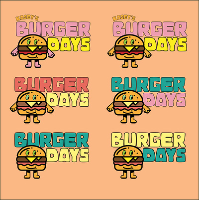 logo design for burger days art graphic design logo