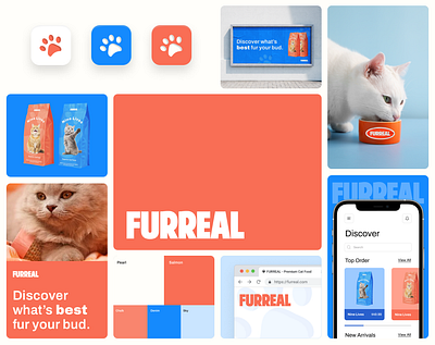 FURREAL branding product design