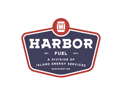 Harbor Fuel redesign concept badge barrel logo brand identity branding fuel logo graphic design logo logomark logotype