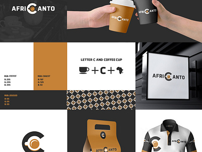 AFRICANTO LOGO DESIGN artisan coffee branding brand book brand guideline brand identity branding cafe branding coffee shop logo coffeehouse design creative logo design espresso logo design graphic design logo minimalist cafe logo modern coffee logo organic coffee logo