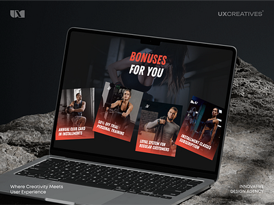 Gym Training Benefits Website – Transform Your Fitness Journey benefits of gym graphic design gym training benefits website gymtraining healthylifestyle interactive design uiux user interface userexperience uxdesign workout