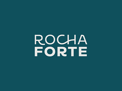 Rocha Forte | Logo redesign architecture branding design logo marple stonecompany type