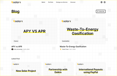 Day 7/90: Blog 90daychallenge austin blog clean energy cleantech climatetech energytech fintech founder founder mode greentech renewable energy solar solar energy startup sustainability tech texas ui ux