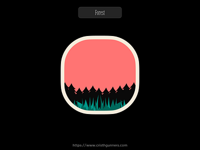 Badge Forest badge branding challenge concept dailyui design forest icon illustration interface logo ui ux