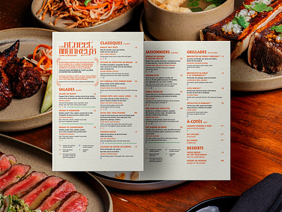 Les Street Monkeys - Cambodian Cuisine bilingualmenu branding cambodia cambodiancuisine cambodianfood foodmenu layoutdesign localbusiness localrestaurant logo printedmenu restaurant restaurantmenu smallrestaurant