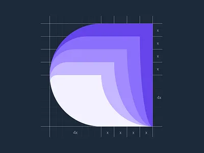 Logo Design for GuideStack branding illustration logo