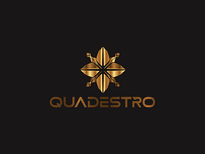 Quadestro-Logo 3d ai app art branding design discount logo pricing discount logos for sale discount pricing graphic design icon illustration logo logos minimalist typography ui vector