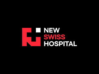 New Swiss Hospital branding character crossline design graphic design health hospital icon illustration logo plus swiss swissmedical symbol vector visualbrand visualbranding