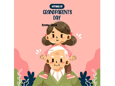 Joyful Moments Grandparents Day age celebration day decoration event family grandchildren grandfather grandma grandmother grandparents greeting heart holiday joyful kids love lovely moment older