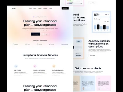 Fintech SaaS Website fintech saas fintech saas website landing page saas saas landing page saas web saas website design web design website design