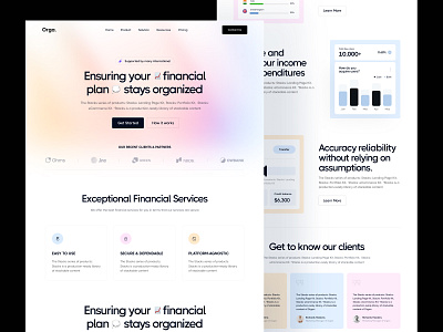 Fintech SaaS Website fintech saas fintech saas website landing page saas saas landing page saas web saas website design web design website design