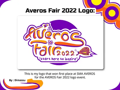 Averos Fair 2022 Logo butterfly chemistry event graphic design logo mathematic physics