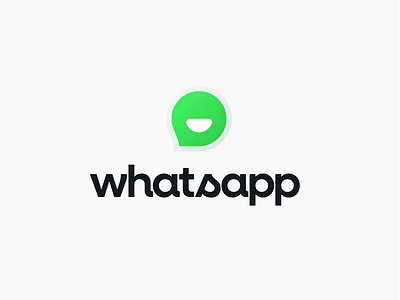 WhatsApp Logo Redesign Concept applogo brand identity branding chatapp design graphic design identity design illustration logo rebranding redesign typography ui vector whatsapp