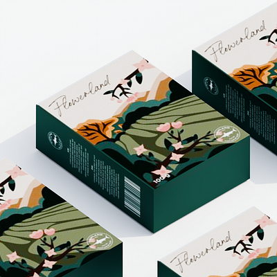 UV 3D Model 37: Tea Packaging 3D 3d animation app branding design graphic design illustration logo motion graphics typography ui ux vector