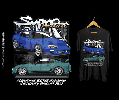 Supra mk4 car tshirt