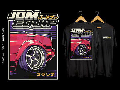 Rear Miata Wheel car tshirt