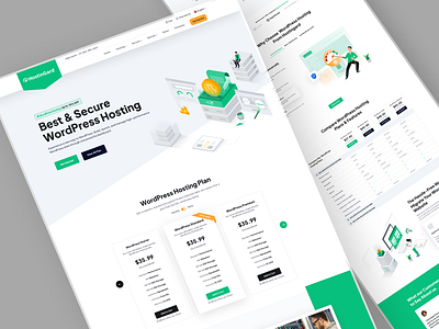 Host || WordPress Hosting Website Template Design | Web Hosting development domain host hosting design hosting development hosting landing page hosting template hosting website server theme vps web hosting whmcs wordpress hosting