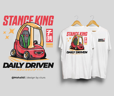 Stance King car tshirt