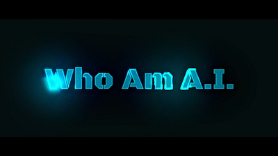 Who Am A.I. / Title Sequence 2d 3d after effects animation design futuristic motion graphics title swquence