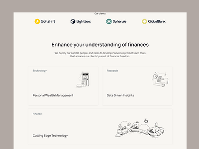 Multi-Asset app branding design illustration presently ui visuals web