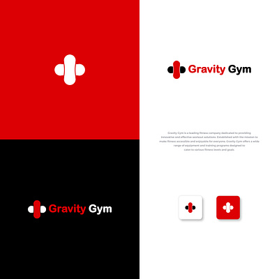 Gravity Gym Logo Design brandingkit fitness community logo logoraise strength training