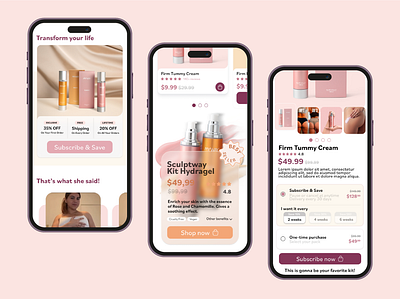 My Way Mobile | Ecommerce ecommerce mobile product ui ux