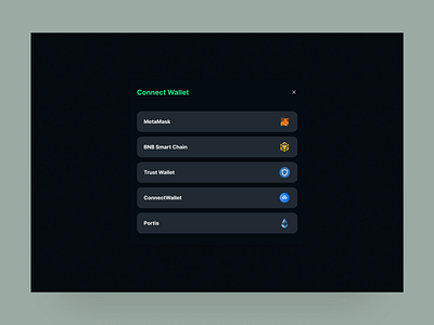 Connect Wallet cryptocurrency design illustration presently ui ux wallet web web3