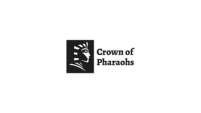 Crown Of Pharaohs pharaohs identity pharaohs logo