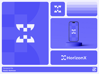 HorizonX | Technology Logo abstractlogo brandidentity creativelogo cuttingedge designinspiration digitalbranding futuristiclogo geometriclogo hlogo logodesign logoinspiration logomark logoprocess logotype minimallogo modernlogo techbranding techdesign techlogo xlogo