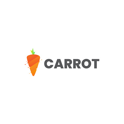 Carrot Logo brand brand identity branding carrot graphic design icon identity logo logo design logos logotype