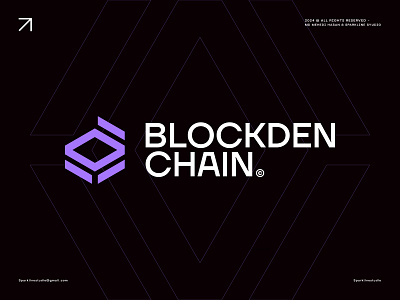 blockchain logo design bitcoin blockchain branding crypto design gradient icon identity lettering logo