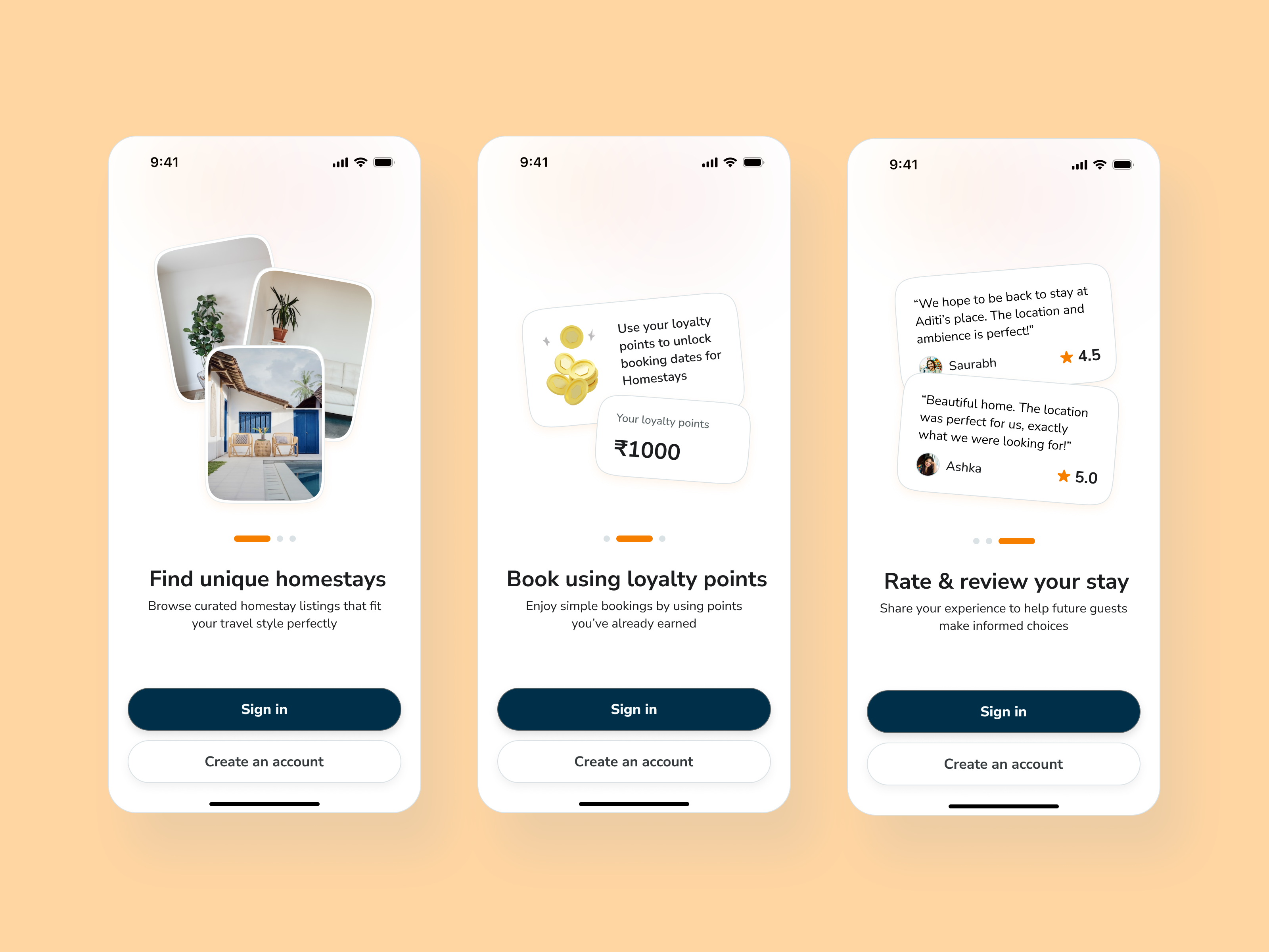 Example of Mobile App Design