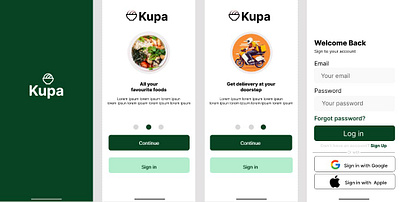 A food product design for KUPA food. design kupa food design product design uiux uiux design